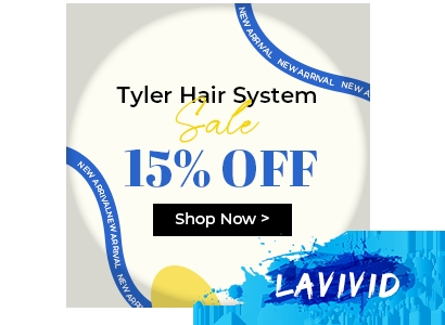 Get Tyler, Our Best-Selling Men’s Hair System at 15% Off!
